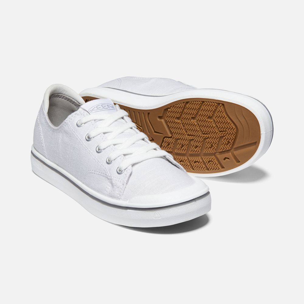 Zapatos de lona Keen Mexico Blancos - Mujer Elsa Iv Sneaker - LG4285390